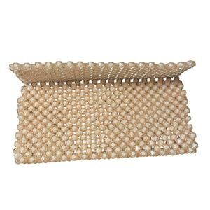 Beaded Fanciful Clutch Bag